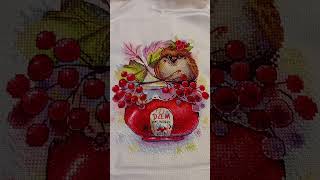 Napis poprawiony haftkrzyżykowy crossstitch [upl. by Michale]