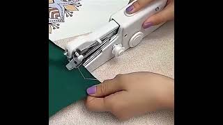 Portable Mini Handheld Sewing Machine [upl. by Prentiss]