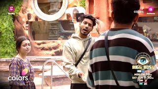 Bigg Boss 18 Promo Rajat Aur Digvijay Ke Beech Huyi Ghamasan Fight Rajat Ne Di Badi Dhamki [upl. by Peyter2]