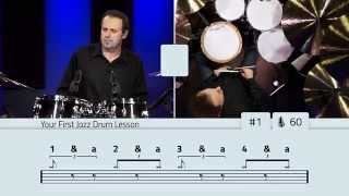 Your First Jazz Drum Lesson  Drumeo [upl. by Cyprus]