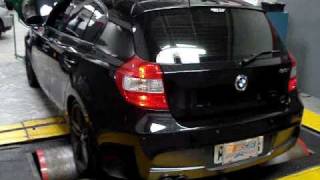 BMW 130i 0 a 260 Kmh em dinamômetro  Nascarchips [upl. by Fates]