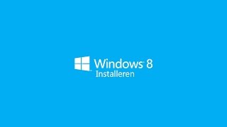 Windows 8 installeren Een schone installatie van Windows 8 uitvoeren [upl. by Milstone]