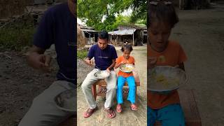 Anisha and Papa Maggi Eating 🥣 Tom and Jarry 🤣 Jasminshortvlog funny trending [upl. by Burrton]