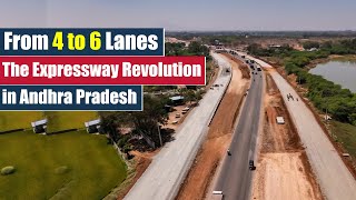 From 4 to 6 Lanes The Expressway Revolution in Andhra Pradesh [upl. by Erina]