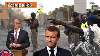 Mezanmi bndi dedouble nan potoprens anpil tire Deblozay pete Lafrans Macron panikeCPT mele Guy P [upl. by Lear]