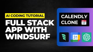 Build any full stack app with Windsurf  Steal my AI coding workflow [upl. by Aiekal]