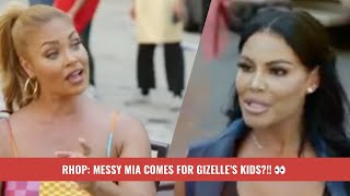 RHOP Messy Mia comes for Gizelles kids 👀 RHOPRecap [upl. by Rodgiva]