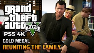 GTA 5 PS5  Mission 61  Reuniting the Family Gold Medal Guide  4K 60fps [upl. by Akcired403]