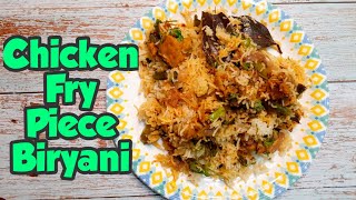 Chicken Fry Piece Biryani  Bakrid Special Biryani  Bachelors Biryani  Rice Cooker Biryani [upl. by Elletnohs303]