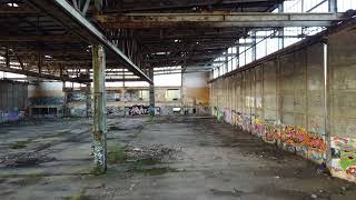 Inside the Heinkel Aircraft Factory at Oranienburg Airfield Oranienburg Germany [upl. by Katz]