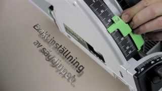 Festool Sänksåg TS 55 R [upl. by Laynad]