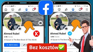 Jak uzyskać niebieską odznakę na profilu na Facebooku  Facebook Blue Verified Tick Free [upl. by Roee]