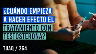 Cuándo empieza a hacer efecto el tratamiento con TESTOSTERONA [upl. by Elacsap]