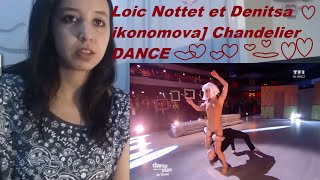 Loic Nottet et Denitsa ikonomova Chandelier Danse coup de cœur REACTION [upl. by Arianie]