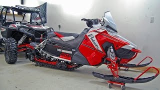 2015 Polaris Switchback 800  60th Anniversary Edition  1st Start  Walk Around  AXYS Pro S Sled [upl. by Eniluap918]