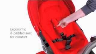 Stokke Xplory Stroller Demo [upl. by Ardnat279]