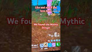 We found the Mythic Gunnars Stinger Smg fortnite Jesuslovesyou ytshort mythicweapon likeandsub [upl. by Ainoek]