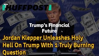 Jordan Klepper Unleashes Holy Hell On Trump With 1 Truly Burning Question  YT News [upl. by Llertac]