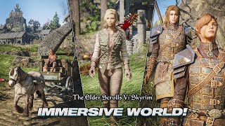 How to Make Skyrim Feel ALIVE 16 Immersion Mods [upl. by Sussna450]