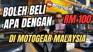 BARANG2 RIDING BAWAH RM 100 DI MOTOGEAR MALAYSIA [upl. by Hsakaa]