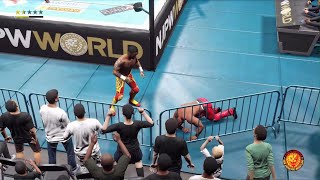 Andrade El Idolo vs Trey Miguel  NJPW World N44  Dec 19th 2024 [upl. by Elram]