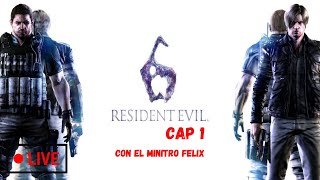 RESIDENT EVIL SEIS EN VIVO CON EL MINTRO FELIX [upl. by Gherardo]