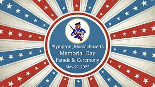 Plympton Memorial Day Parade amp Ceremony  May 29 2023 [upl. by Arada]