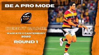 RD 1 I My Waikato Debut v Canterbury 2020 Hamilton  Rugby Challenge 4 [upl. by Eshman]