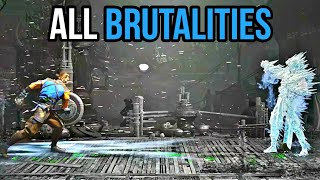 Mortal Kombat 1  ALL SubZero Brutalities 4k HDR [upl. by Natanhoj]