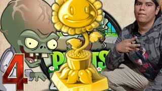 🔴CONSEGUIRE EL TROFEO DE ORO EN PVZ Parte4🔴 [upl. by Enwahs]