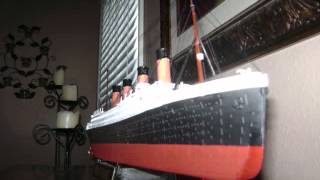 Revell 1400 RMS Titanic Model [upl. by Aita]