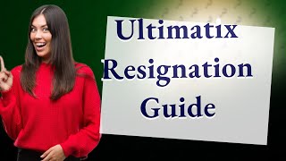 Where to initiate resignation in Ultimatix [upl. by Elohcim644]