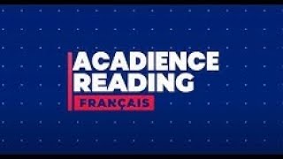 Acadience Reading Français  Module 4  Pourquoi intervenir tôt [upl. by Falkner]