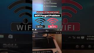 Forget WiFi network Problem windows 10window10 window10tipsandtricks wifi wifitipsandtricks [upl. by Griffith]