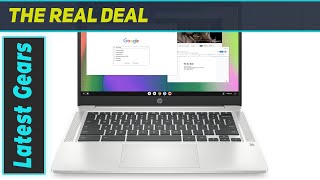 HP 14 Chromebook Laptop Intel Celeron N4120 4 GB RAM 64 eMMC HD Display Chrome OS Intel UHD [upl. by Ongun]