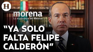 ¡Morena exige juicio para Felipe Calderón tras condena de Genaro García Luna en EU [upl. by Nilrah]