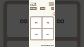 Spawining infinity in 2048 sandbox [upl. by Enneicul]