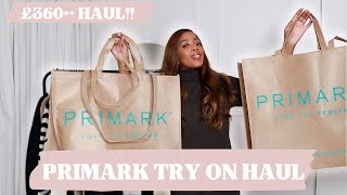 HUGE PRIMARK HAUL  NEW IN PRIMARK  PRIMARK TRY ON HAUL [upl. by Nannah]