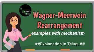 Wagner–Meerwein rearrangementNametkin Rearrangementexplanation in Teluguclear explanation [upl. by Siouxie]