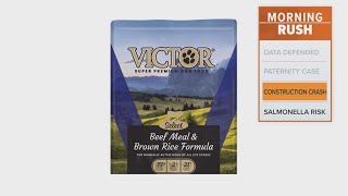 Voluntary recall for Victor dog food due to salmonella risk [upl. by Dayna]