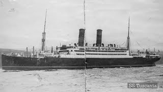 Sinking of the SS Tuscania sunk by German Submarine 1918 [upl. by Orual]