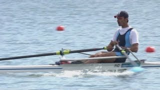 Mens Single Sculls Rowing Repechage 1 Replay  London 2012 Olympics [upl. by Luisa]