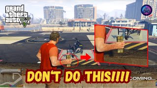 What Happens if You blow up a chopper using sticky bomb  GTA 5 [upl. by Puritan461]