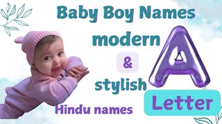 A Letter Baby Boy names 🥰🥰Boy Baby names A letter with meaning🥰🥰 [upl. by Latif]