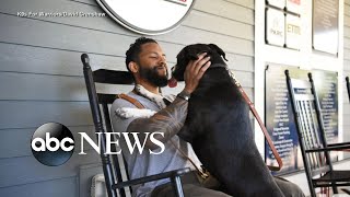 Service dogs help veterans suffering from physical injuries PTSD [upl. by Cirad]