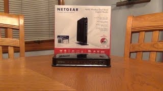 Netgear N600 Wireless Dual Band Gigabit Router WNDR3700v4Unboxing and Setup [upl. by Collette113]