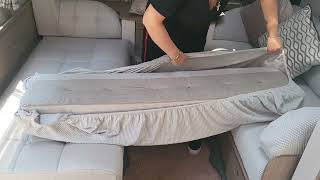 How I fitted my Shein caravan seat covers [upl. by Marji]