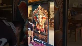 Ganpati bappa❣️🙏 ll ganpatibappamorya viral  shorts [upl. by Rafi]