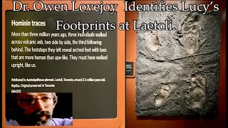 Dr Owen Lovejoy Identifies Lucy’s Footprints at Laetoli  PBS Nova  Biblicaltours [upl. by Giovanni841]