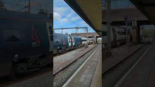 pendolino full speed on Down Fast at Tamworth 09092024 [upl. by Fayette]